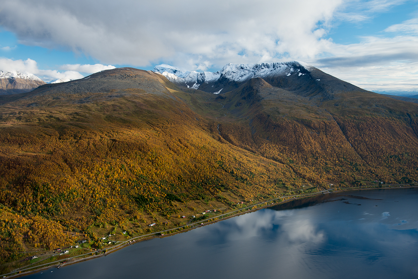 Kristofferjord fra lufta fotograf Jens K Nilsen