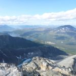 Ramfjord og Tromsdalstinden fra Hamperokken Britt 28.8.15